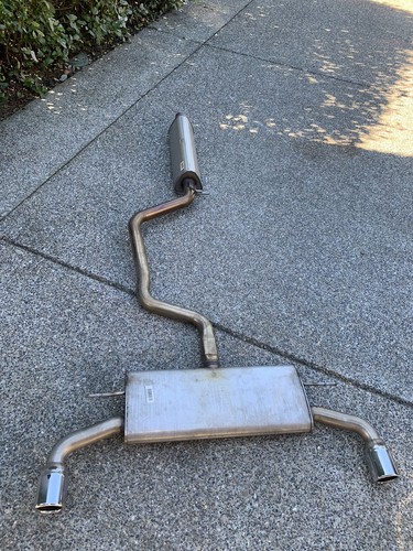 Cat back exhaust volkswagen - exhaust,