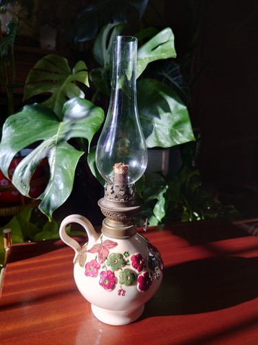 Lampe huile céramique - à,
