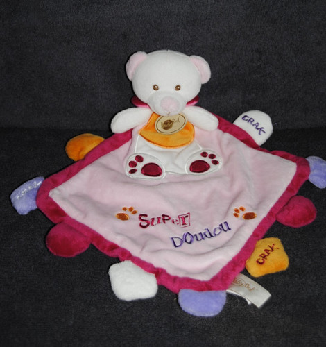 Super doudou plat ours - plat,