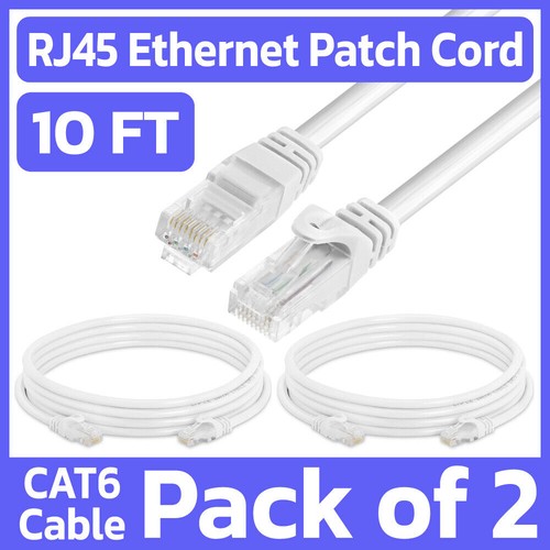 Pack feet cat6 patch - cat6,