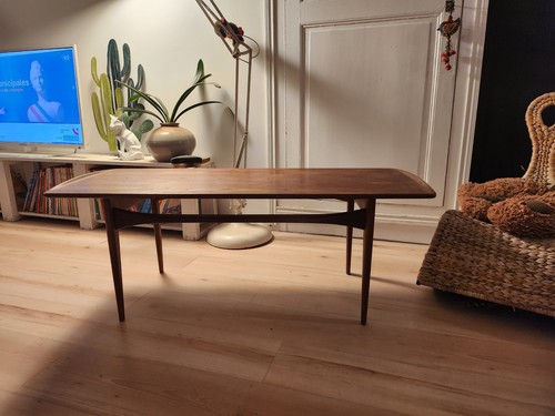 Table basse désigner teck - table,