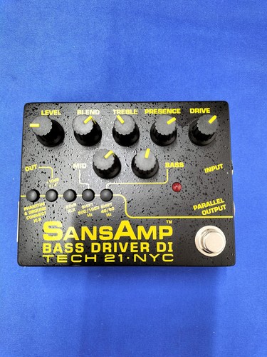 Tech21 effect pedal sansamp - pedal,
