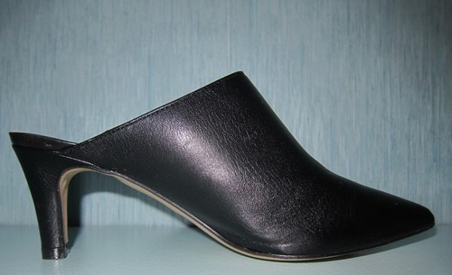 Sabots cuir noir - , la