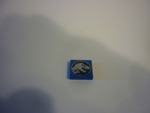Lego jurassic world blue tile - lego,