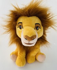 6094?30cm EXCELLENT ÉTAT Doudou Peluche Simba Roi Lion Disney