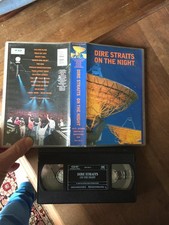 CASSETTE VIDEO VHS MUSIQUE DIRE STRAITS on the night