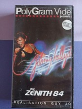 CASSETTE VHS JOHNNY HALLYDAY