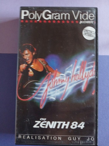 Cassette vhs johnny hallyday - cassette,