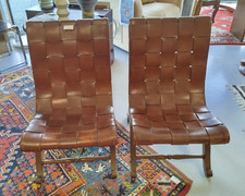 Paire CHAISES PIERRE LOTTIER