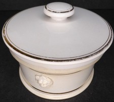 Terrine en faïence Creil et