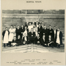 France, L'Album de l'Internat 1945, Hôpital Tenon  Vintage silver prin