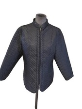 Très Beau Blouson Noir Anne Fontaine 40/42 Tbe Authentique 