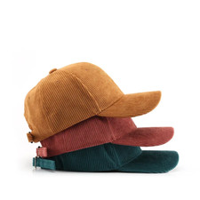 Casquette en velour homme