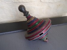 Toupie ancienne tôle - toupie,