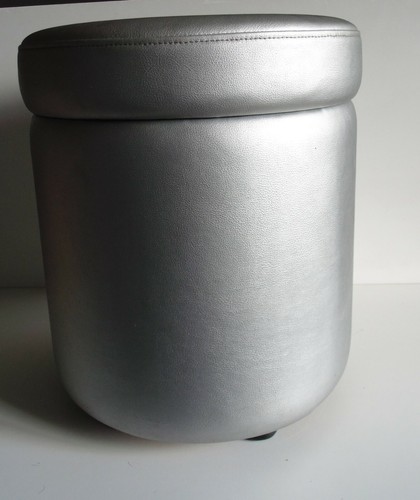 Pouf tabouret simili - pouf, cuir