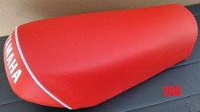 Housse de selle ROUGE pour