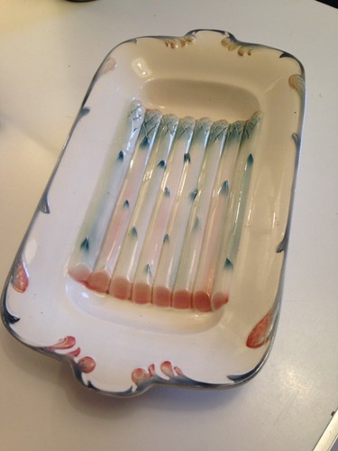 Superbe plat asperges en - asperges,