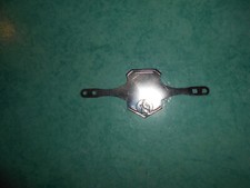 Plaque identité aluminium