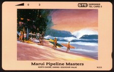 3u Coors Clair Triple Couronne De Surf : Marui Pipeline Masters Téléphone Carte