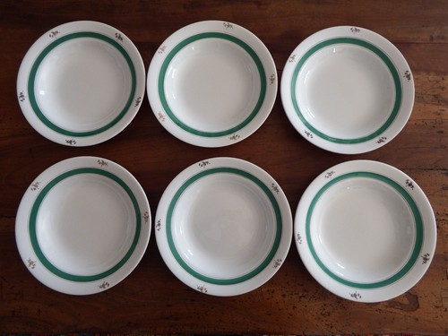 Lot assiettes creuses - de, 6