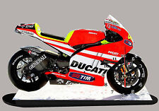 MINIATURE, MODEL CARS, MOTO DUCATI EN HORLOGE, ducati-01