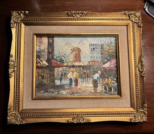 Peinture huile - peinture, À