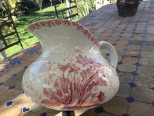 Broc de toilette ancien en