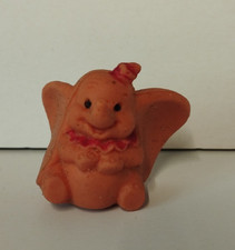 Figurine gomme ESSO GLUPS - Dumbo l'éléphant volant orange