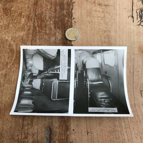 Photographie ancienne avion - ancienne,