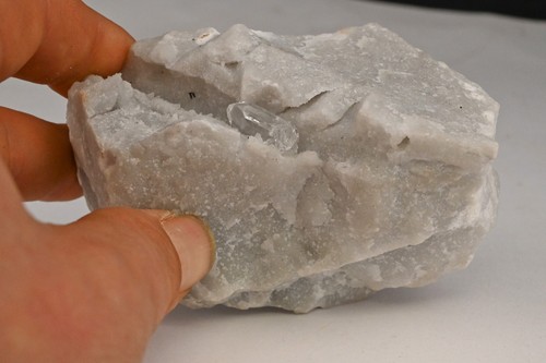 Cristal quartz sur gangue - cristal, de