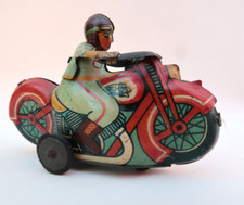 Indian Motorcycle Moto à Friction 9,2Cm Tres Bon Etat Marusan Japan 1950