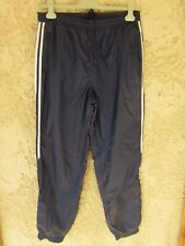 Pantalon ADIDAS vintage bleu marine nylon ancien années 90 sport 180 L