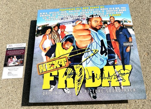 Next friday signed vinyl jsa - next,