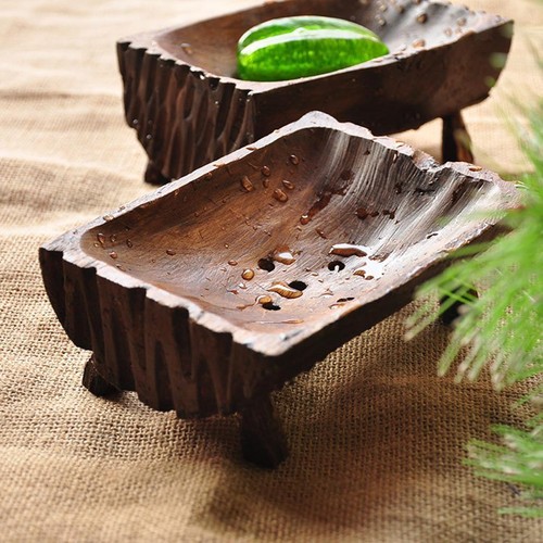 Porte savon bois - en,