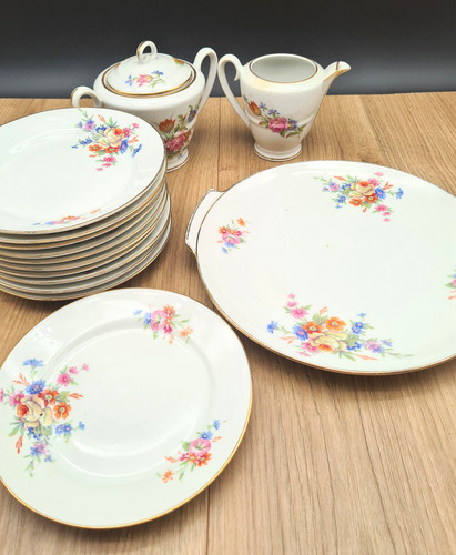 Service dessert vintage - service,