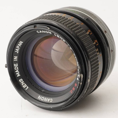 Canon 50mm s c - f/1.4, s.s.c