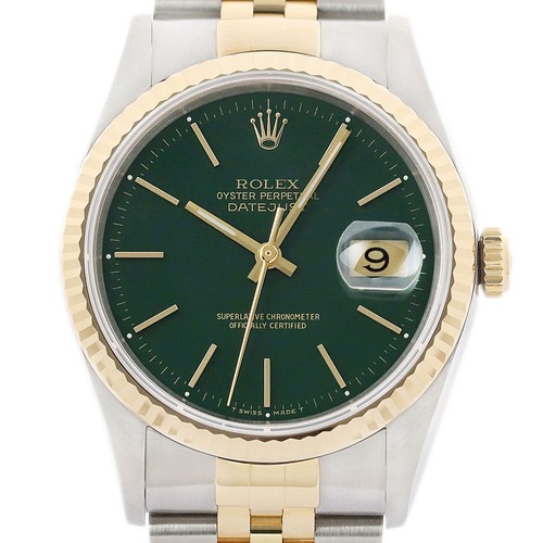 Rolex datejust vert - rolex,