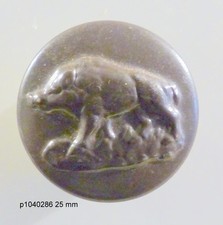 Bouton bombé - ,