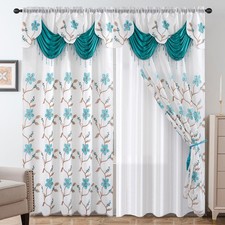 Embroidered Sheer Curtain 2