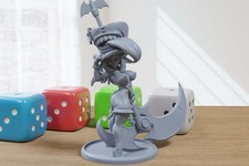 Kimzee And Trench Goblin Sexy Pin-Up - 3D Imprimé Minifigurine pour Fantaisie