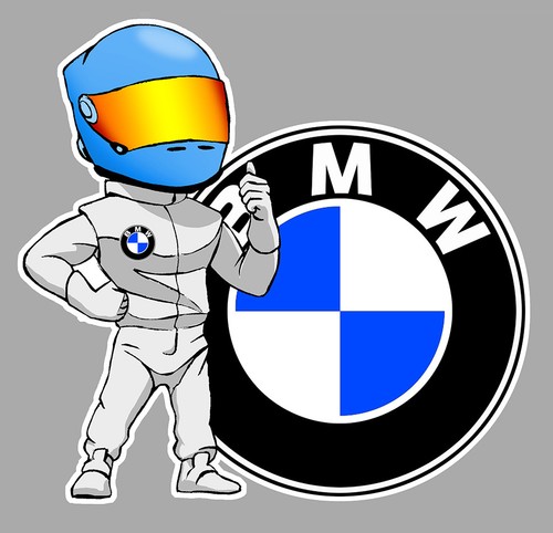 Bmw pilot left - pilot, sticker