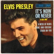 ELVIS PRESLEY "IT'S NOW OR NEVER" EP RCA 75 619 (10-60)