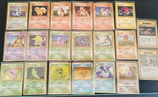 lot carte pokemon set de base