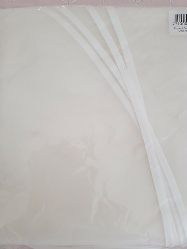 Voile mariée bordure - , satin
