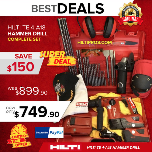 Hilti a18 preowned - preowned,, free