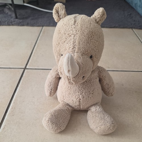 Doudou peluche rhinocéros - peluche,