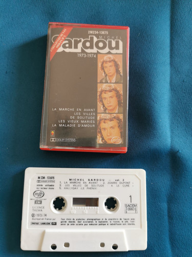 Michel sardou cassette - ,