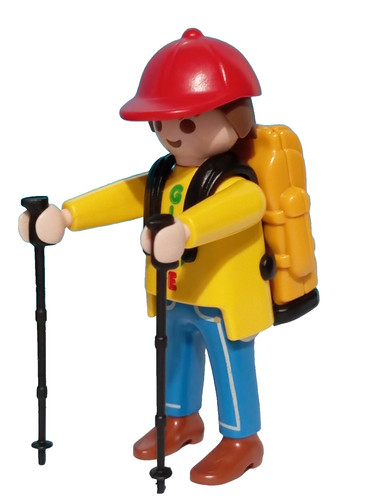 Playmobil figurine randonneur - playmobil,