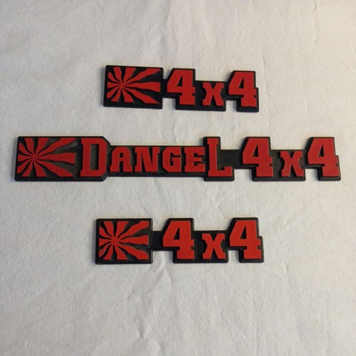 Logo emblème 4x4 - emblème, dangel