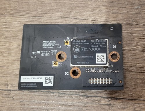 Carte wifi bluetooth xbox one - carte,